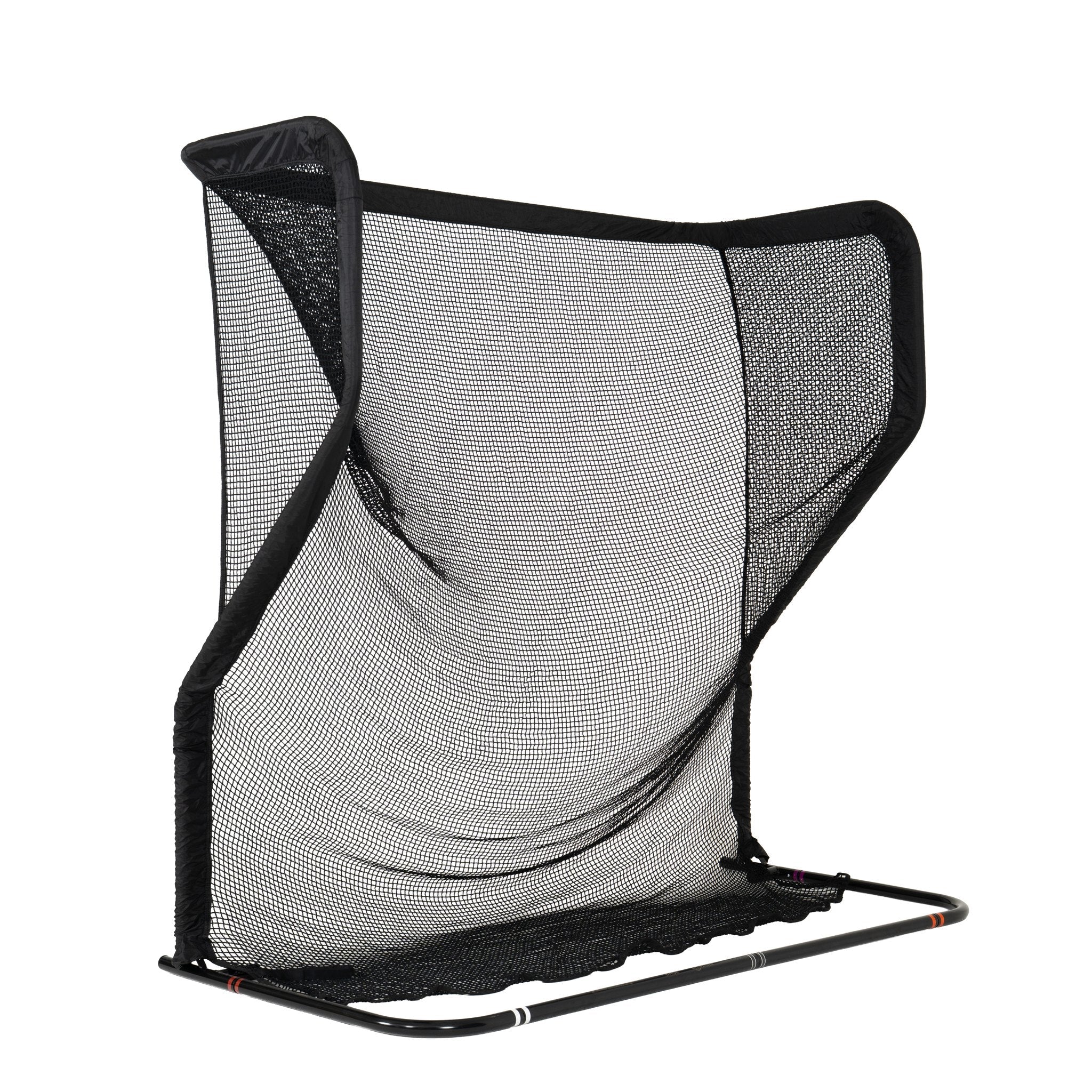 The Net Return Home Series golf net, rear left angled view
