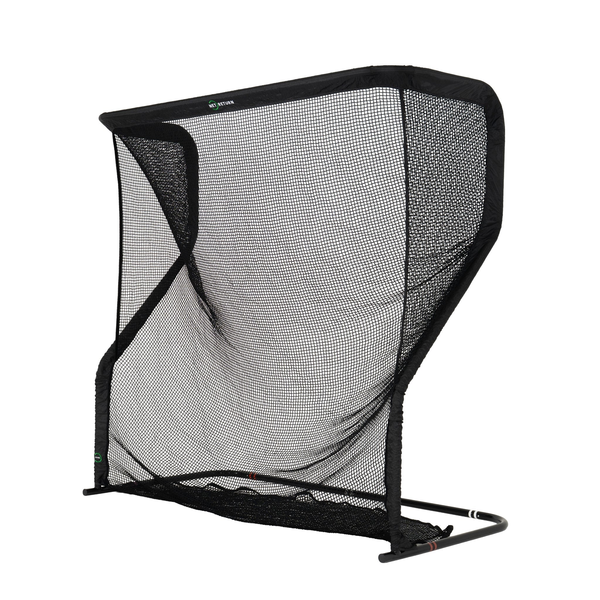 The Net Return Home Series golf net, left angled view