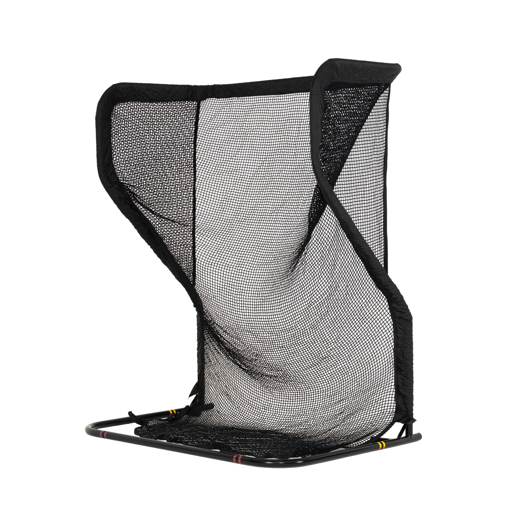The Net Return Mini Pro golf net, rear right angled view