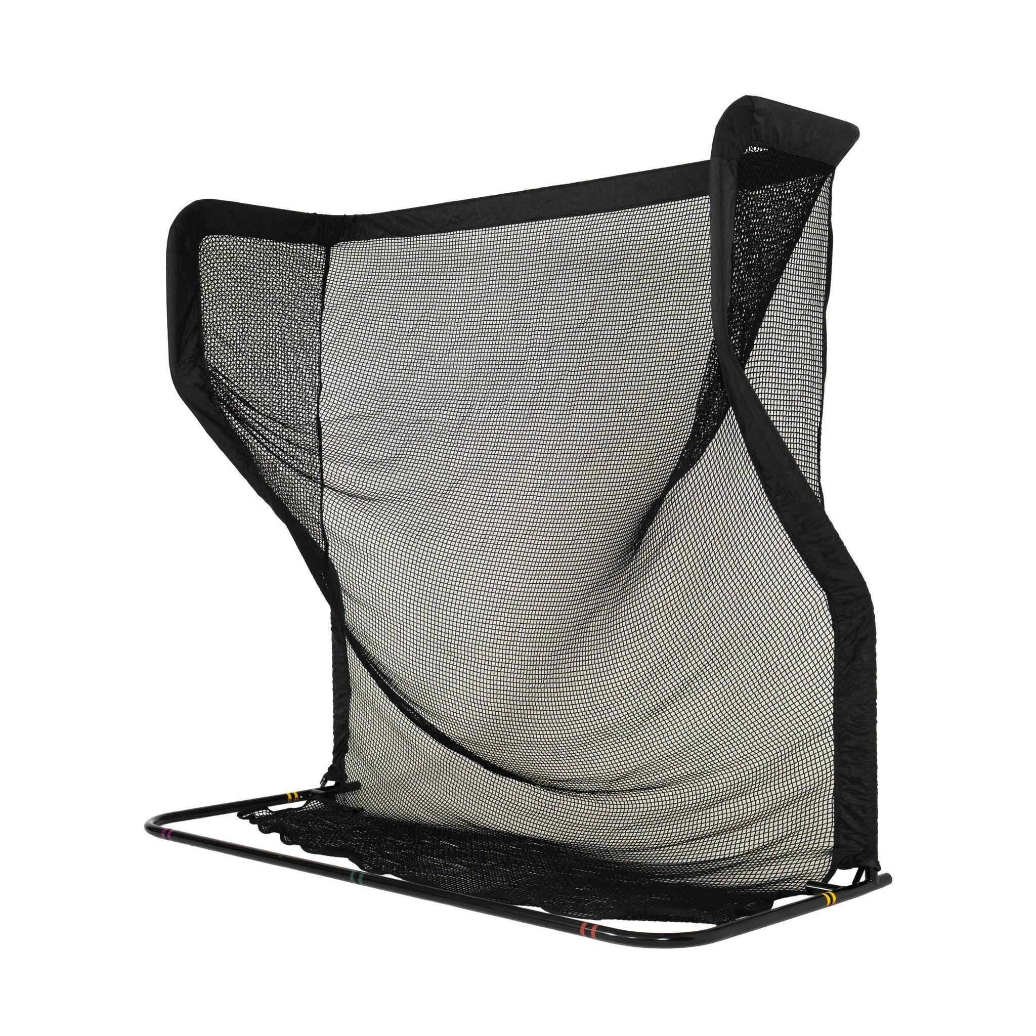 The Net Return Pro Series golf net, rear right angled view
