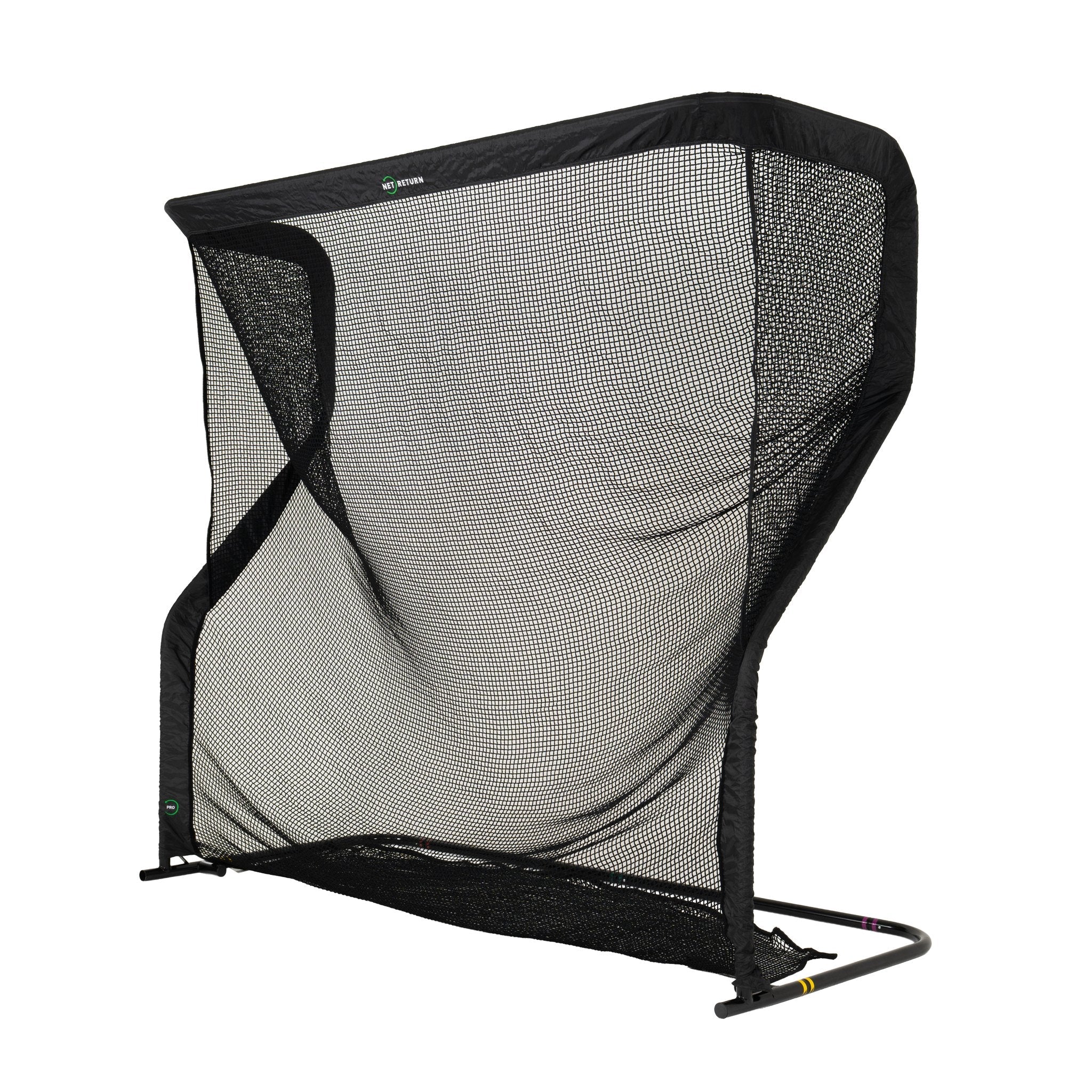 The Net Return Pro Series golf net, left angled view