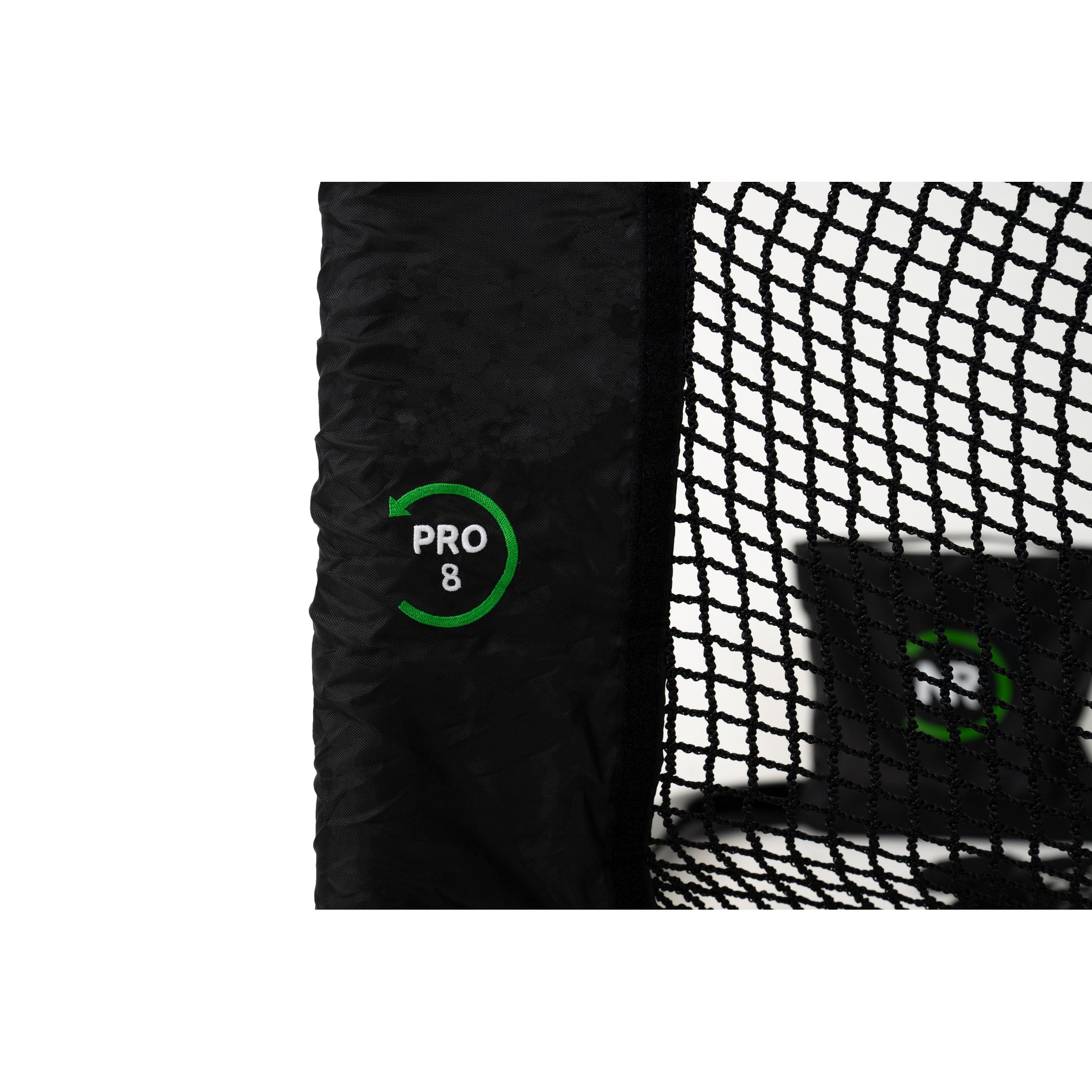 The Net Return Pro Series 8 golf net, detail view