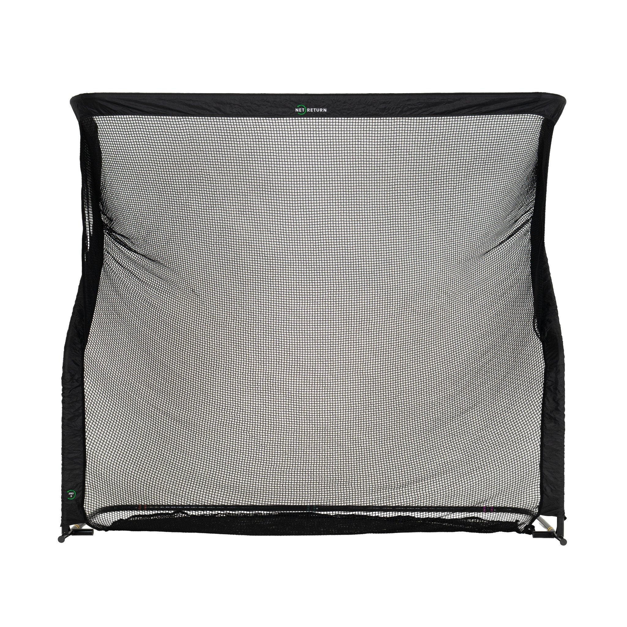 The Net Return Pro Series 9 golf net, front view