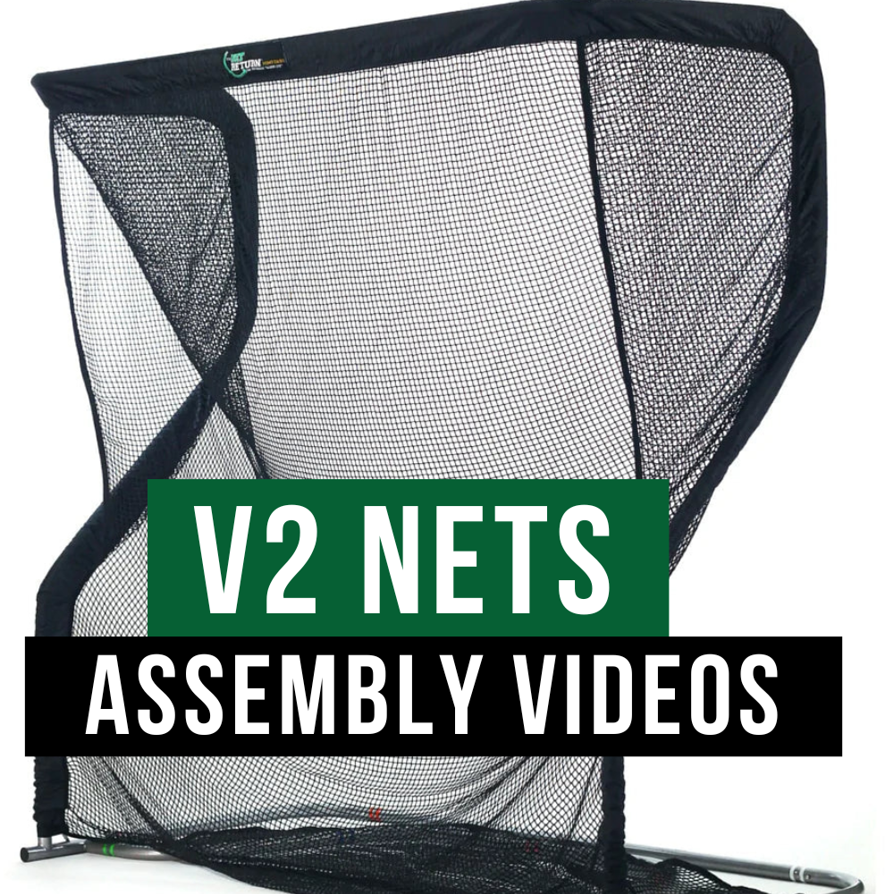 tour motion golf net assembly