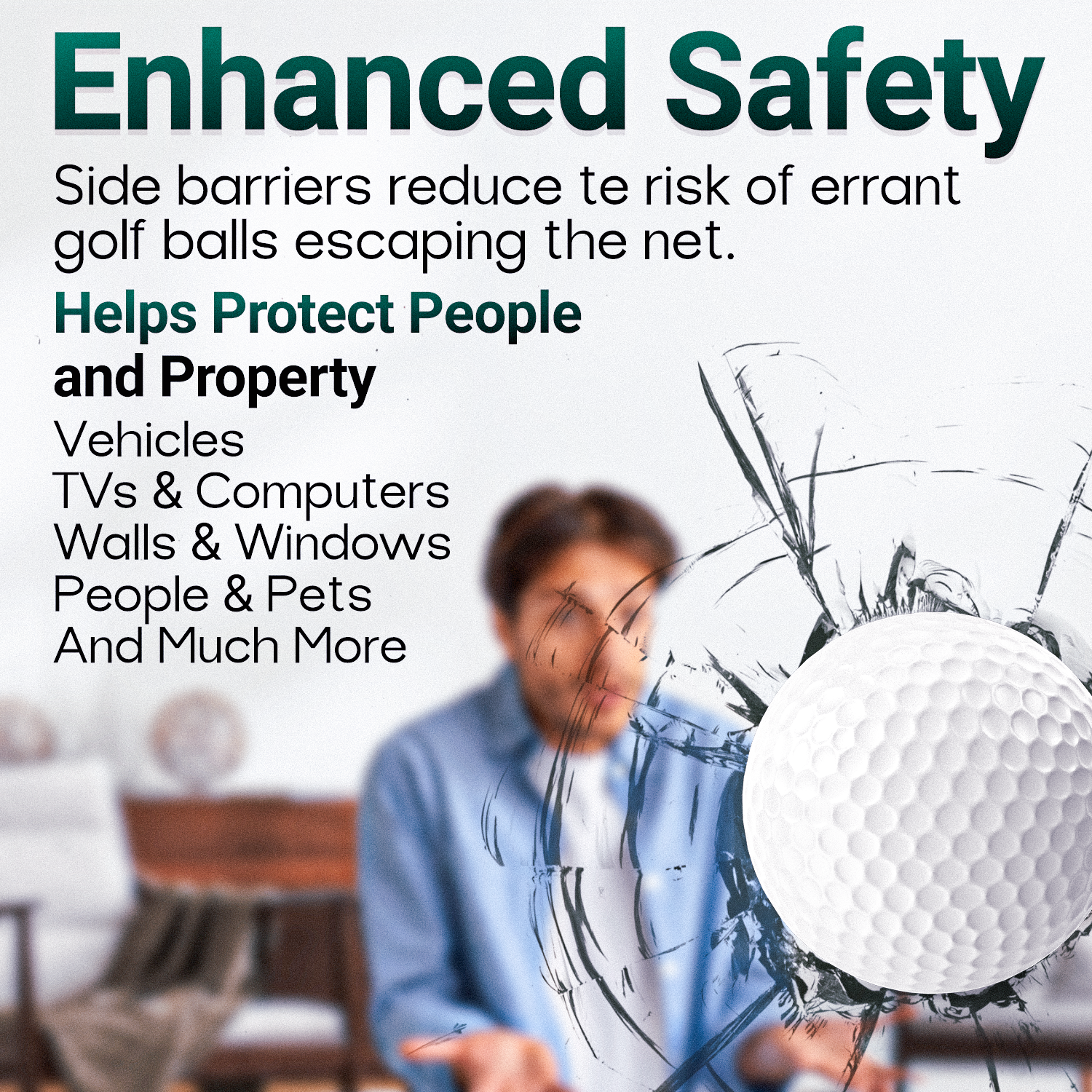 Universal Side Barriers - Pro & Home Series V2 - Pair (4 Sandbags Included)
