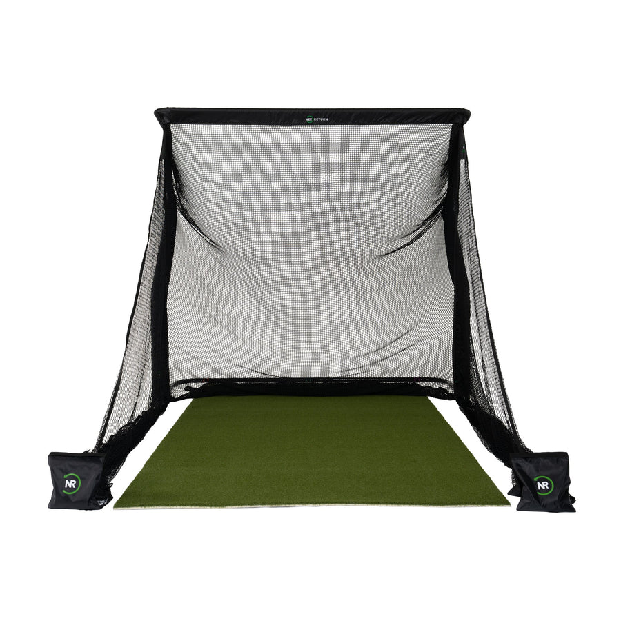 The Net Return Pro Package - Complete 8′×7′6″ Golf Net Setup