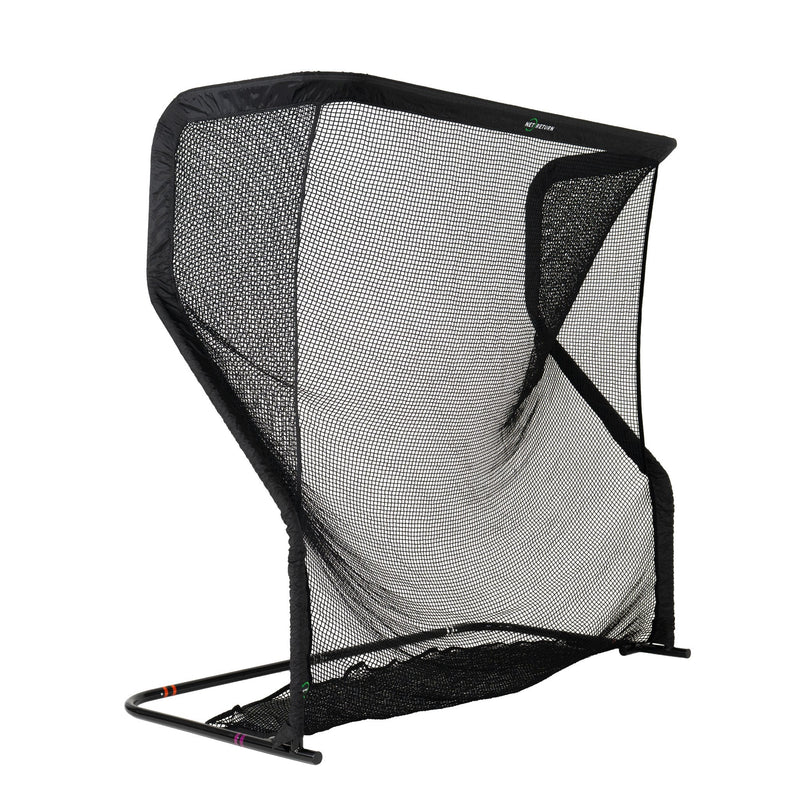 The Net Return Home Series golf net, right angled view