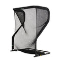 The Net Return Mini Pro golf net, left angled view
