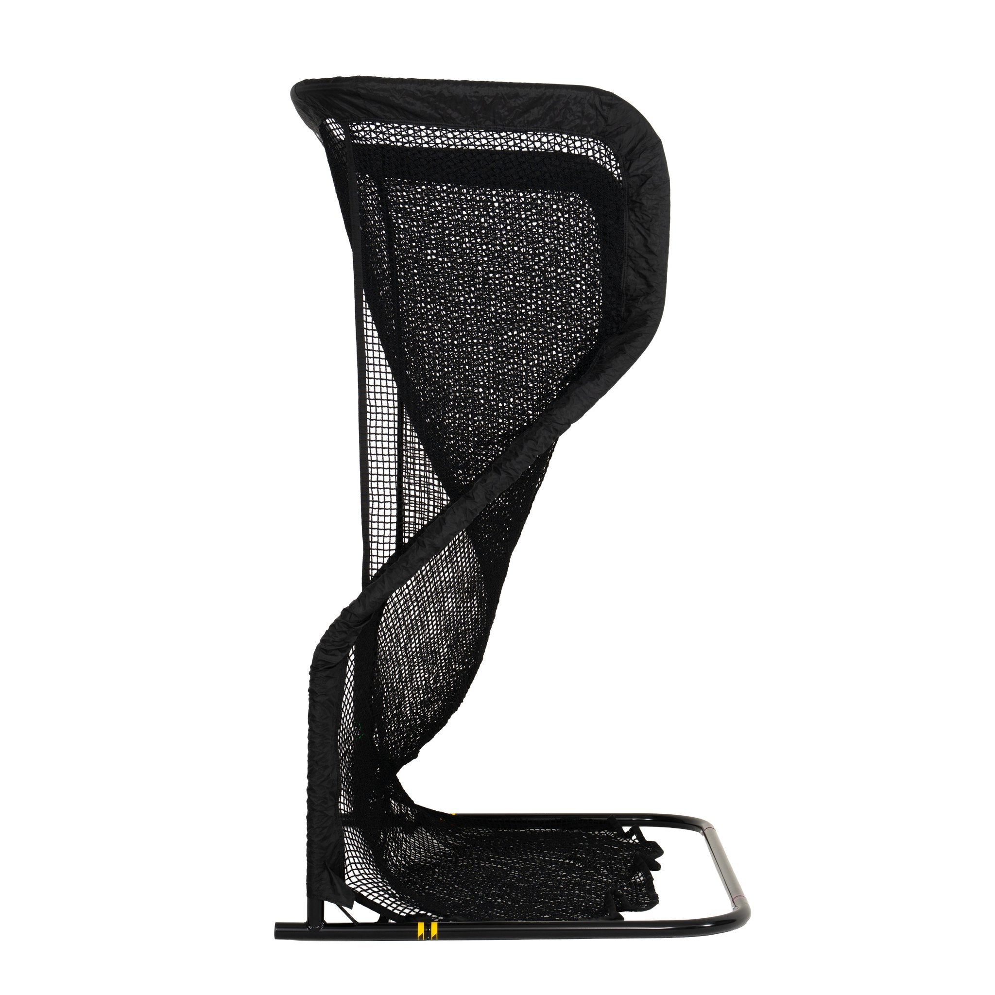 The Net Return Mini Pro golf net, left side view