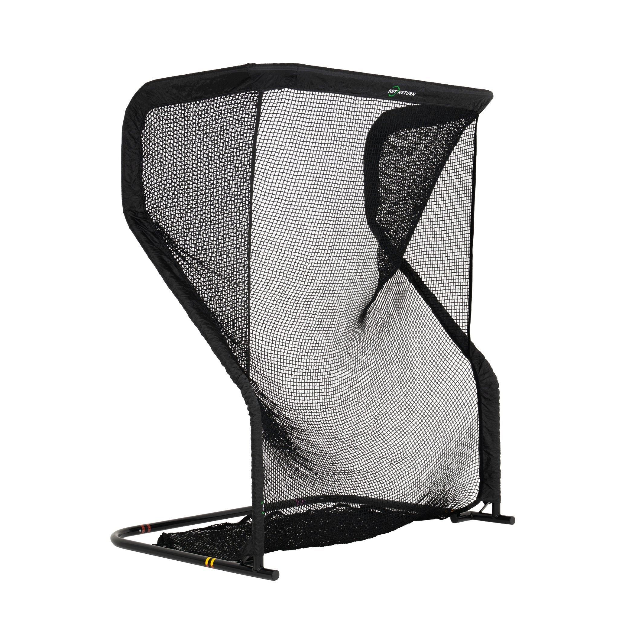 The Net Return Mini Pro golf net, right angled view