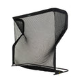 The Net Return Pro Series 9 golf net, left angled view