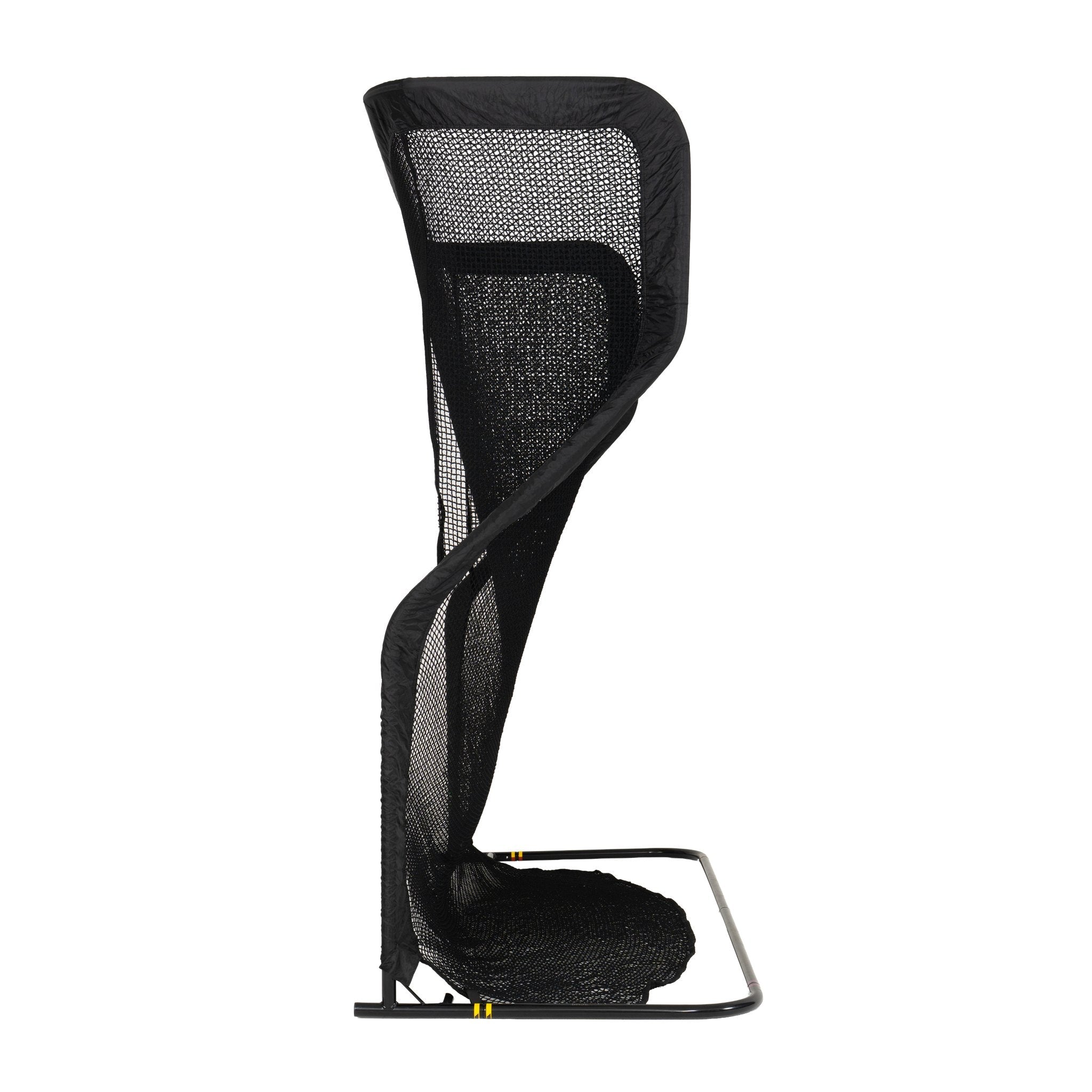 The Net Return Pro Series 9 golf net, left side view