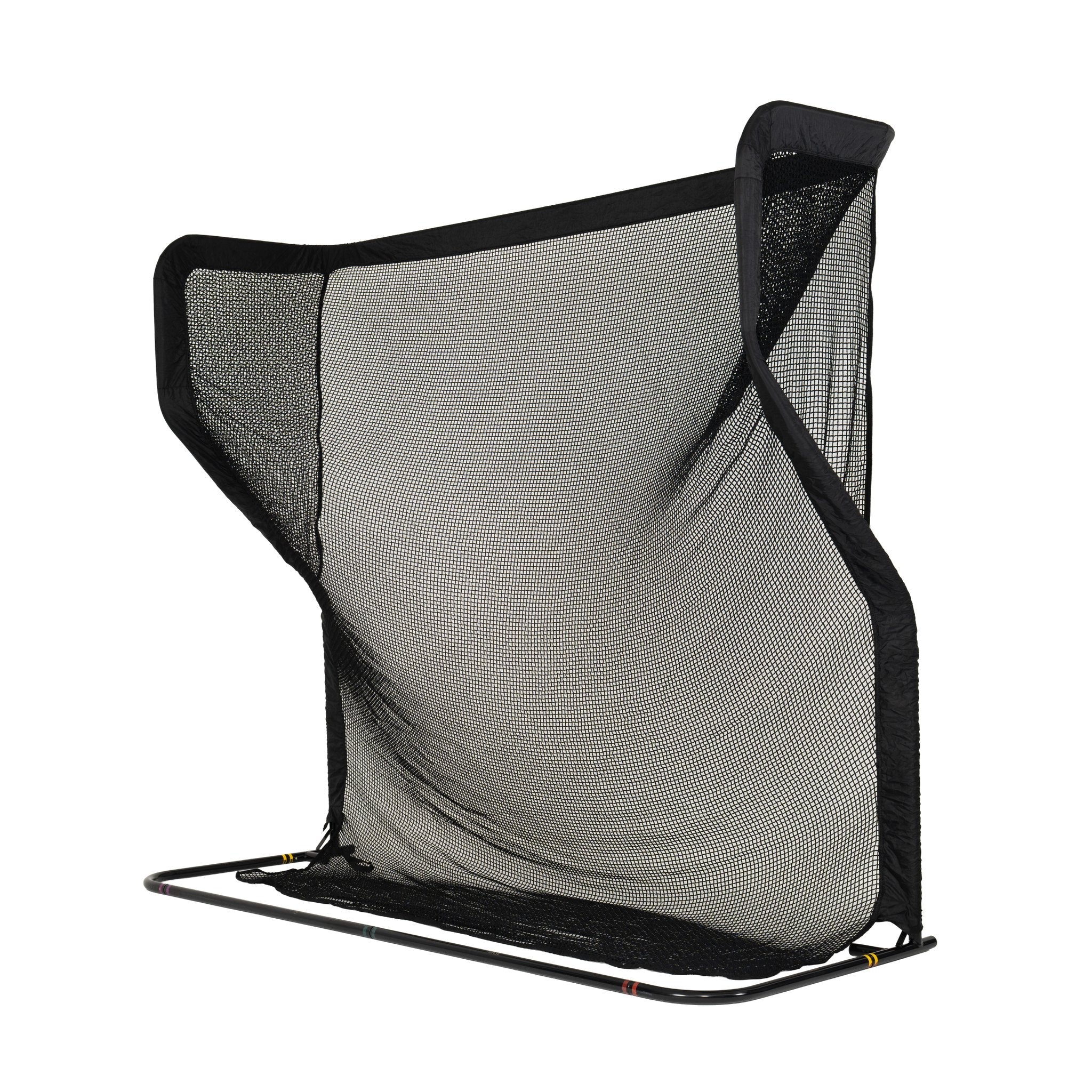 The Net Return Pro Series 9 golf net, rear right angled view
