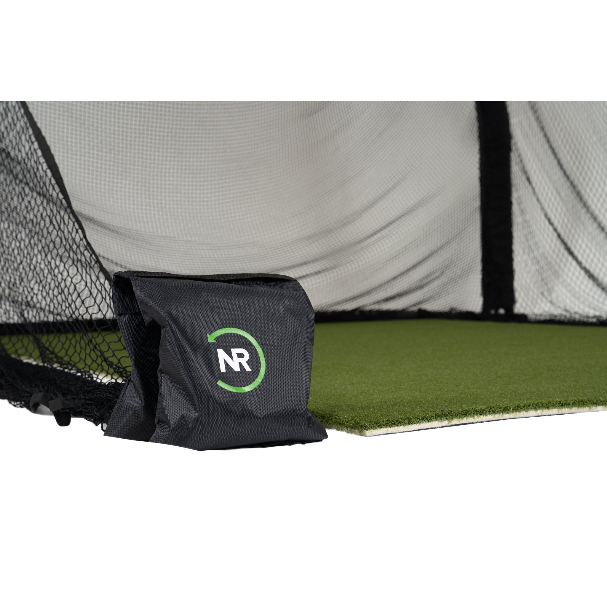 The Net Return Sandbags, angled view