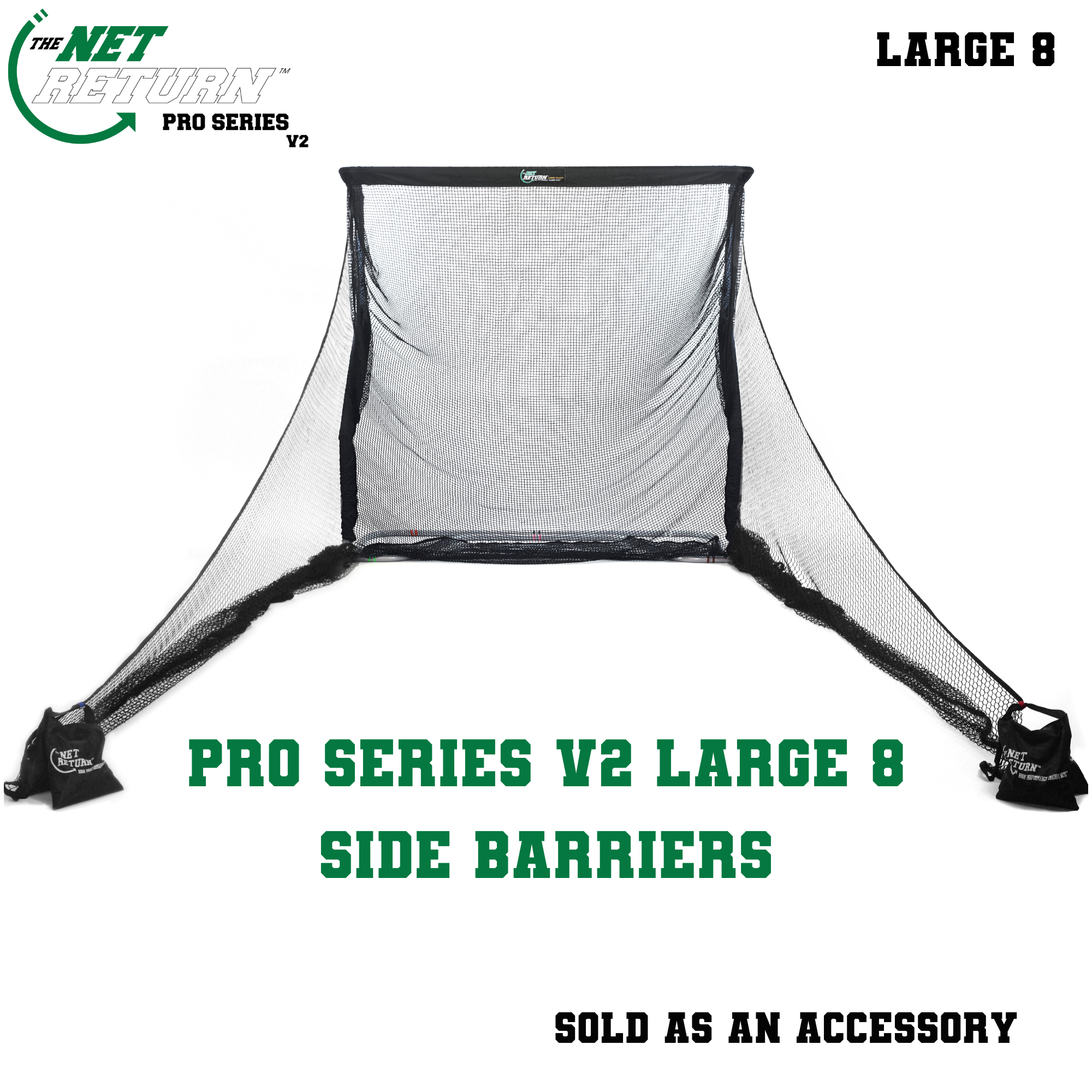 Large 8 Pro Series - 8'w x 8'h