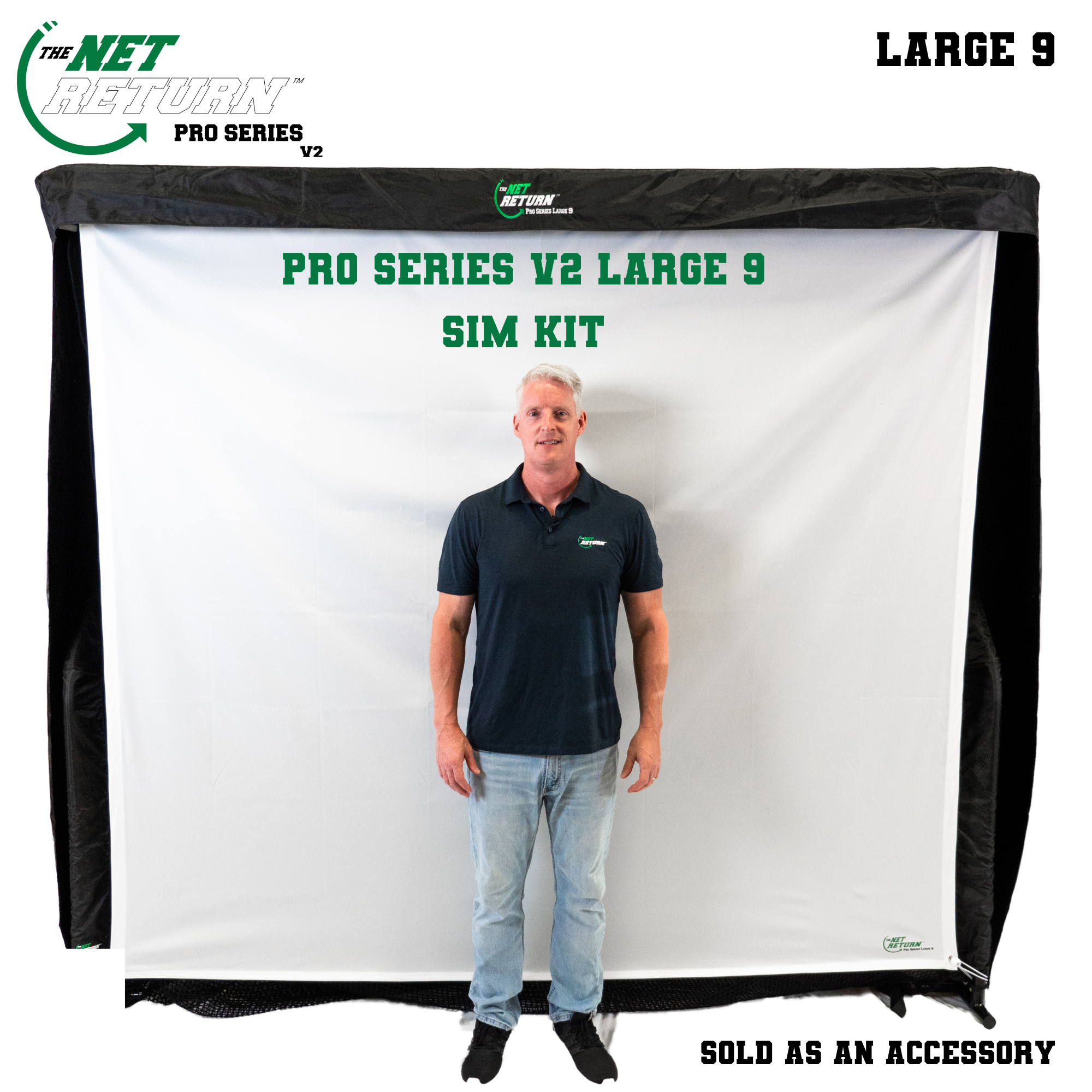 Large 9 Pro Series - 9' x 8'