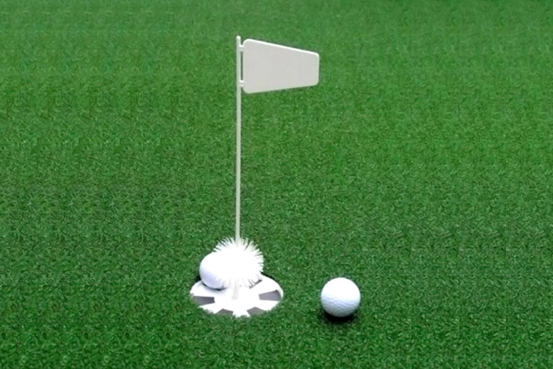 Putting Cup and Flag