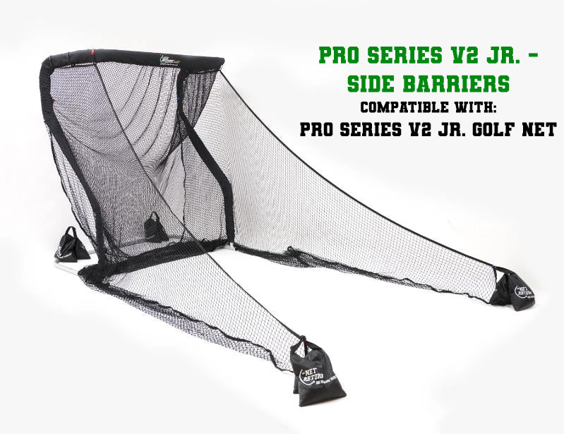 Pro Series V2 JR. - Side Barriers - Pair (2 Sandbags Included)