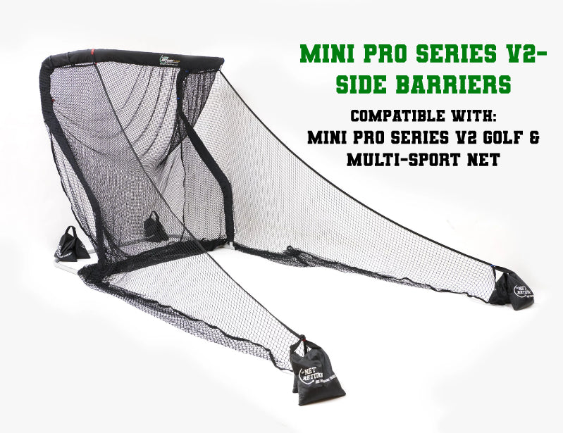 Mini Pro Series V2 - Side Barriers - Pair (4 Sandbags Included)