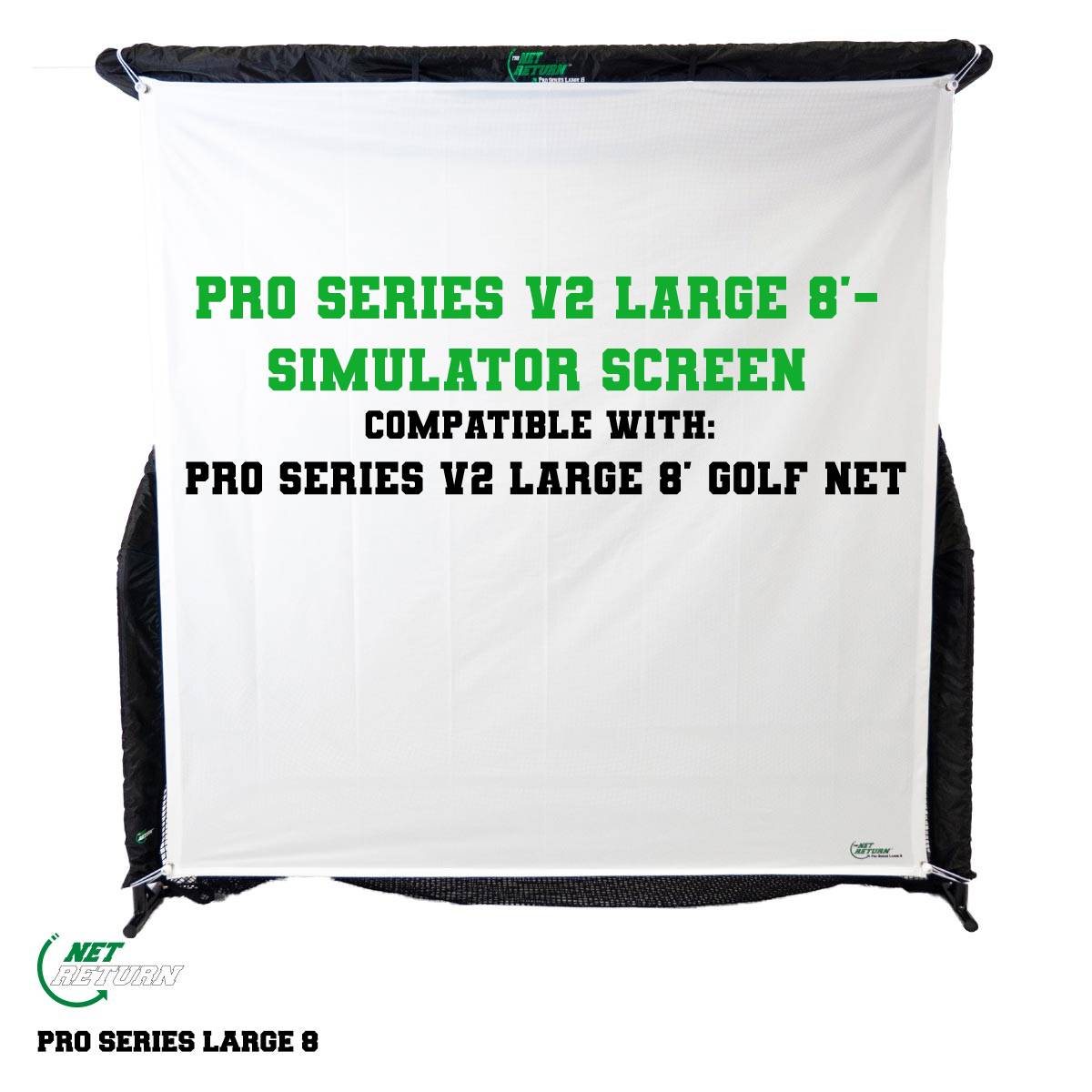 Pro Series V2 Large 8 Simulator Screen