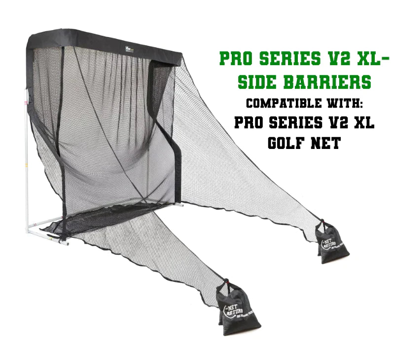Pro Series V2 XL Side Barriers - Pair (4 Sandbags Included)
