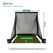 Pro 8 Package dimensions